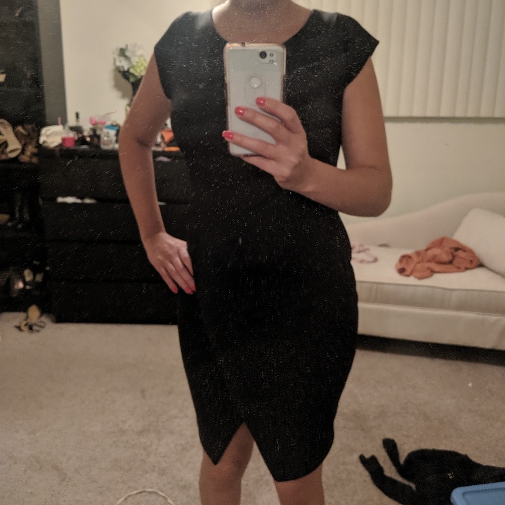 Bar medium black dress